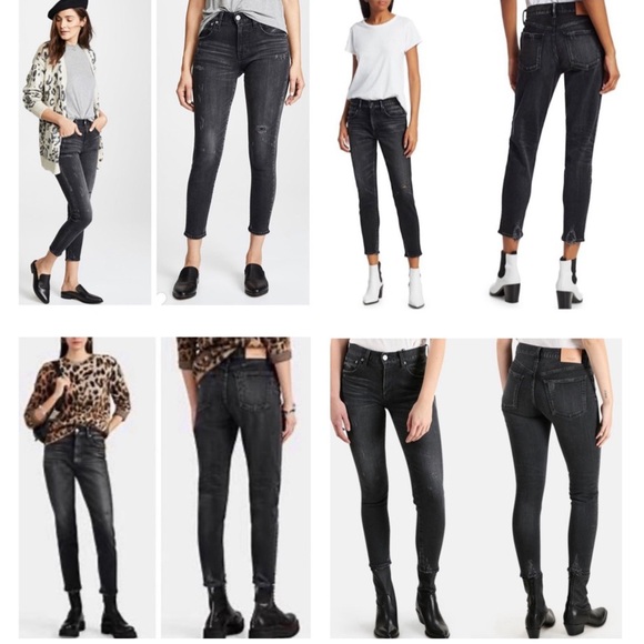 Moussy Vintage Velma Comfort Stretch Distressed Mid-Rise Ankle Jeans Size 27 - Picture 16 of 16